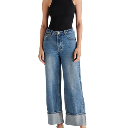 Steve Madden Women's Apparel Noelie Pant Jeans, Bl