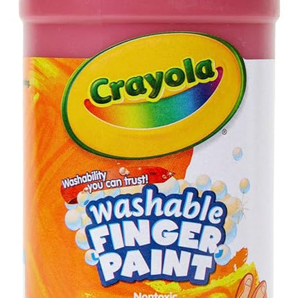 Washable Fingerpaint, Red, 16 oz