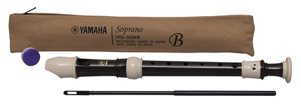Yamaha YRS-302B Soprano Recorder, Baroque fingering, Key of C