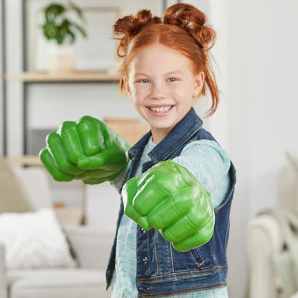 Marvel Avengers Hulk Gamma Smash Fists, Soft Foam Role Play Toy, Super Hero Toys for Kids Ages 5 and Up