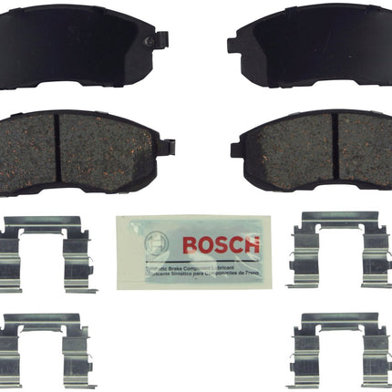 BOSCH BE430H Blue Ceramic Disc Brake Pad Set with 
