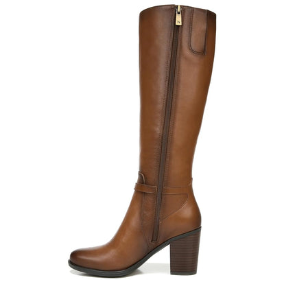 Naturalizer Womens Kalina Knee High Tall Boots Cider Spice Brown Leather 8.5 M
