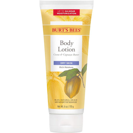 Burts Bees Cocoa & Cupuacu Butters Body Lotion, 6 oz