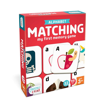 Chuckle & Roar Alphabet Matching Memory Game, Toddler Games, Kids Ages 3+
