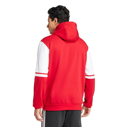 adidas Men's Squadra 25 Sweat Hoodie, Team Power Red/White, M