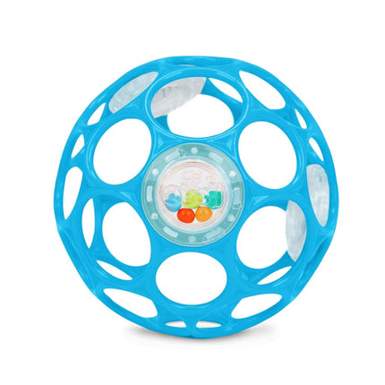 Bright Starts Oball Easy-Grasp Rattle BPA-Free Inf