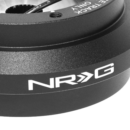NRG Innovations NRG-SRK-190H Racing Style Steering Wheel Quick Release Short Hub Adapter, 6 X 70mm Bolt Pattern, Black Body