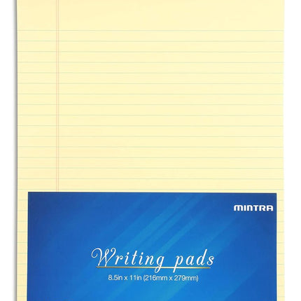 Mintra Office Legal Pads - ((Basic Canary 6pk, 8.5