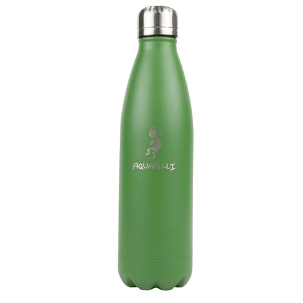 Botella deportiva Aquapelli con aislamiento al vacío, 473 ml, verde sauce
