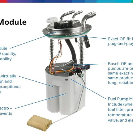 Bosch 67617 Original Equipment Replacement Electric Fuel Pump