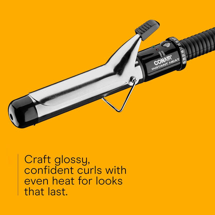 Conair Instant Heat Curling Iron; 1 1/4-inch