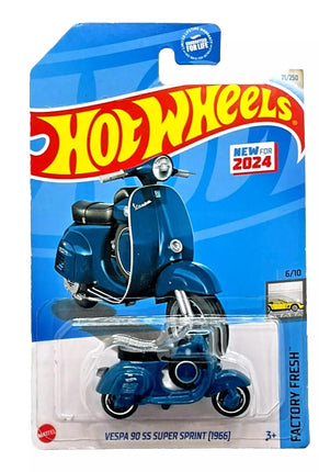 Hot Wheels Vespa 90 SS Super Sprint 1966, 6/10, Bl
