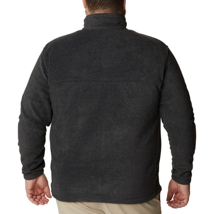 Columbia Men's Steens Mountain Full Zip 2.0 Fleece Jacket, Charcoal Heather, 2X