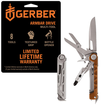 Gerber Gear 31-003567 Armbar Drive Multitool with 