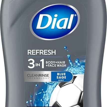 Dial for Men Hair + Body Wash, Hydro Fresh, 32 Ounce