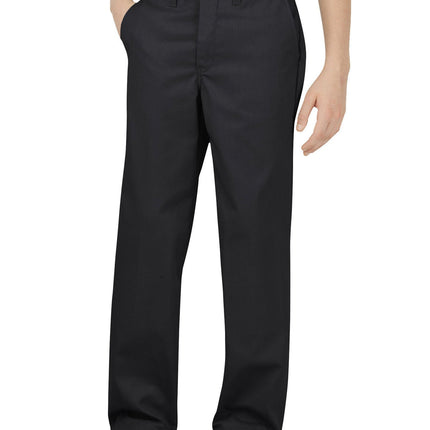 Dickies Khaki Boys' Flex Waist Stretch Pant, Black
