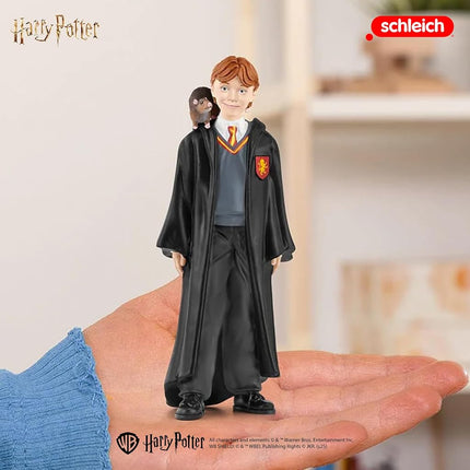 Schleich Wizarding World 42634 Collectible Ron & Scabbers for Ages 3+