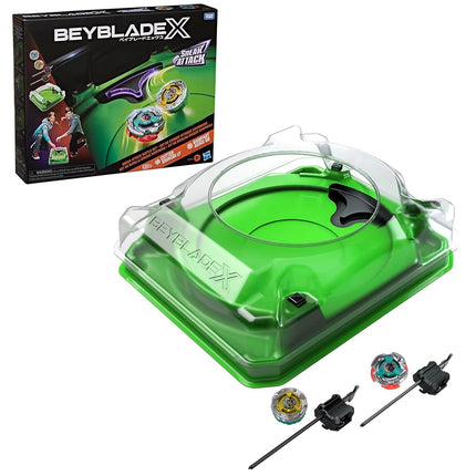 Beyblade X Sneak Attack Battle Set with Beystadium