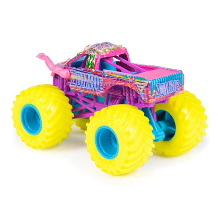Monster Jam 2026 Official 1:64 Diecast Truck Series 45 Cyberflare Zombie