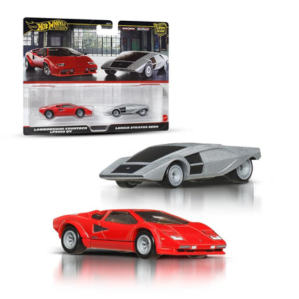 Hot Wheels Premium Car Culture 2-Pack of Collectible Toy Vehicles