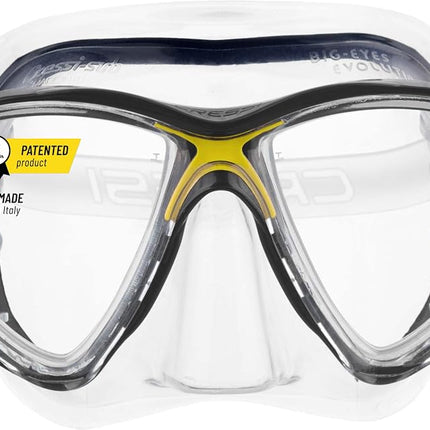 Cressi Big Eyes Evolution Snorkel Mask - Adult Sno