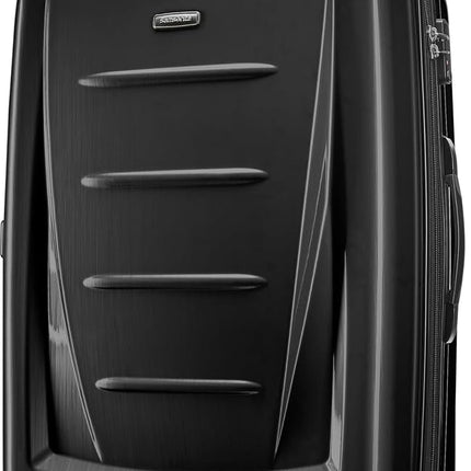 Samsonite Winfield 2 Hardside Luggage, Brushed Anthracite, Carry-On 20-Inch, Winfield 2 Hardside Expandable Luggage with Spinner Wheels