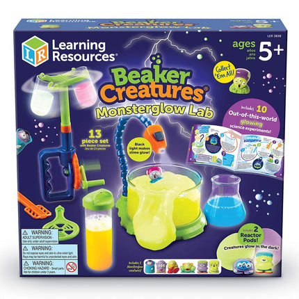 Learning Resources Beaker Creatures Monsterglow Lab Set, STEM, Science Experiment Toy, Ages 5+