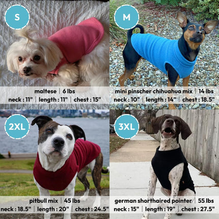 Gooby Stretch Fleece Vest - Burgundy, 3X-Large