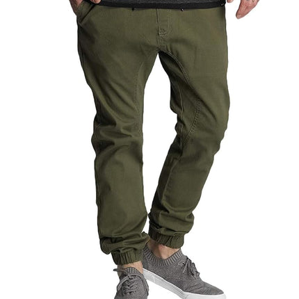 Southpole Men's Basic Stretch Twill Jogger Pants-R