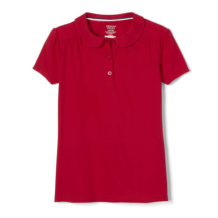 French Toast Girls' Big Short Sleeve Peter Pan Col