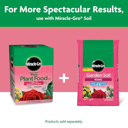 Miracle-Gro Rose Plant Food, 1.5-Pounds (Rose Fertilizer)