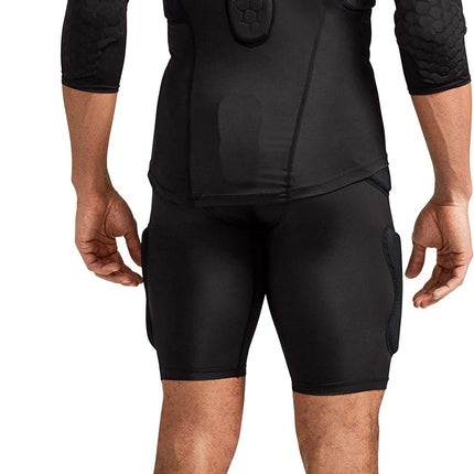 Manga con almohadillas Under Armour para codo/rodilla/espinilla. Compresión multiusos y acolchado HEX para protección. Ropa deportiva para baloncesto, fútbol americano, tenis y levantamiento de pesas (1 par) Coderas de