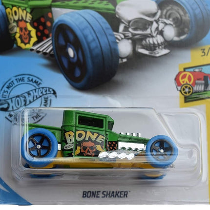 Hot Wheels Bone Shaker, [Green] 159/250 Art Cars 3/10