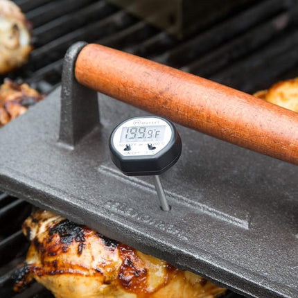 Outset Cast Iron, 5 x 9 x 2.75 inches, Rectangular Grill Press