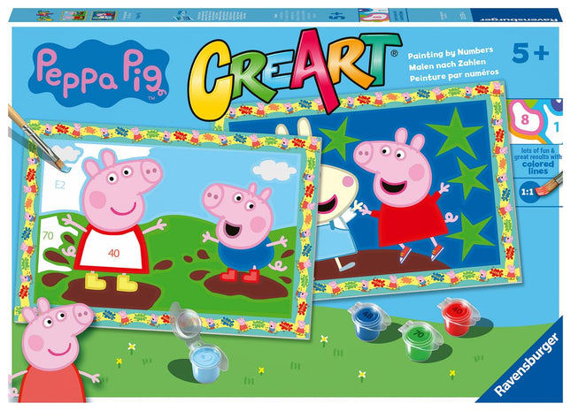 Ravensburger - CreArt Junior-Peppa Pig Series, 23570 4