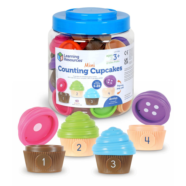 Learning Resources Mini Counting Cupcakes, Countin