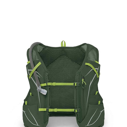 Chaleco de hidratación para correr Osprey Duro 6L para hombre con depósito Hydraulics, Seaweed Green/Limon, Small