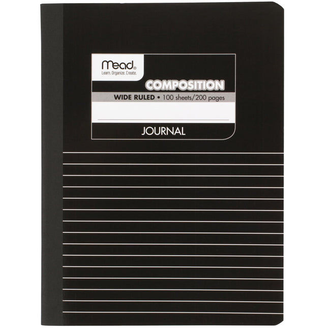 Mead Composition Book/Notebook, Wide Ruled Paper, 