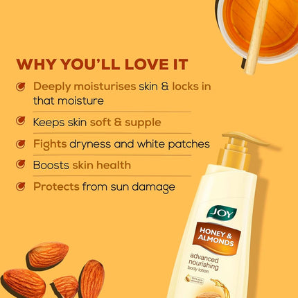 Joy Honey & Almonds Nourishing Body Lotion 500ml