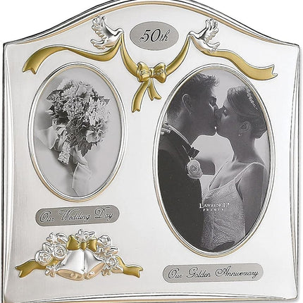 Lawrence 590143 Satin Silver & Brass Plated 2 Open