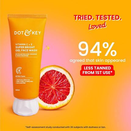 Dot & Key Vitamin C+E Gel Facewash