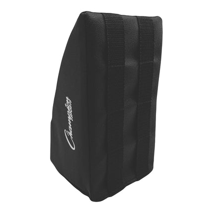 Champion Sports Cushioned Catcher's Knee Support - Durable Ergonomic Design Knee Support - Adults 5'8" and Over, Black