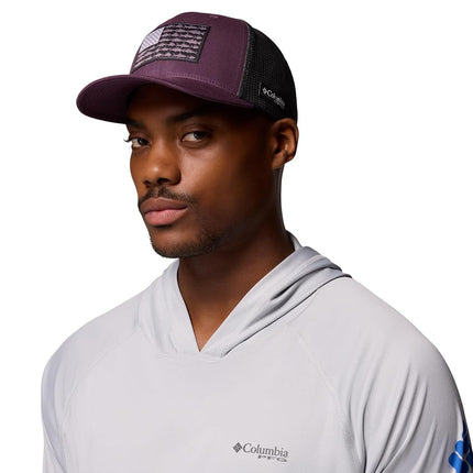 Columbia Sportswear PFG Mesh Ballcap, Dusty Purple, M