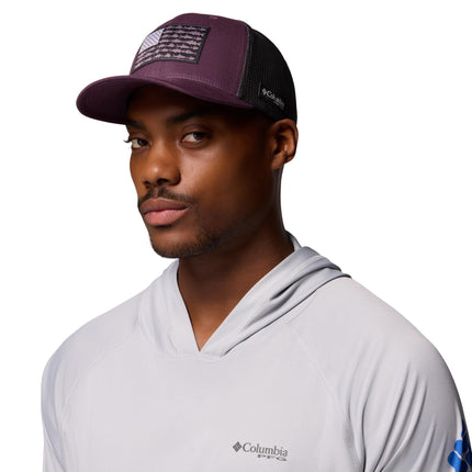 Columbia Sportswear PFG Mesh Ballcap, Dusty Purple