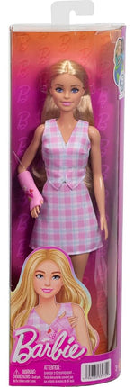 Barbie Fashionistas Doll #243 with Blonde Hair, Plaid Themed Outfit