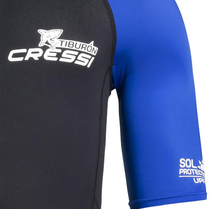 Cressi Tiburon Man Shorty Wetsuit 2 mm - Men's Shorty Wetsuit for Snorkelling, Swimming and Water Sports, Neoprene Ultra Stretch