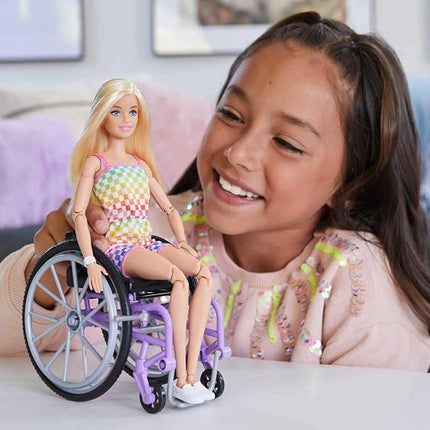 Barbie Fashionistas Wheelchair and Ramp Doll