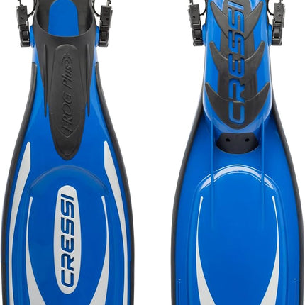 Cressi Men's Cressi Frog Plus diving swim fins, Bl