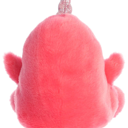 Aurora® Adorable Palm Pals™ Nia Narwhal™ Stuffed Animal - Pocket-Sized Play - Collectable Fun - Pink 5 Inches