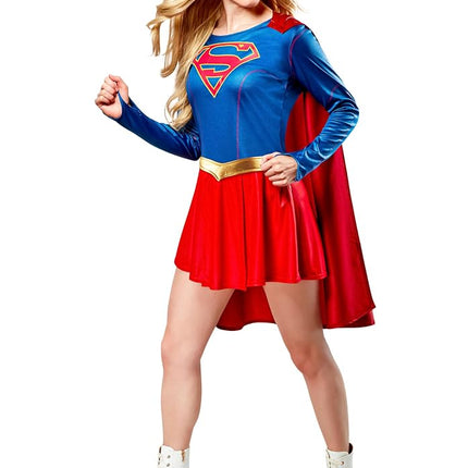 Rubie's Official Supergirl Ladies Fancy Dress, Ass